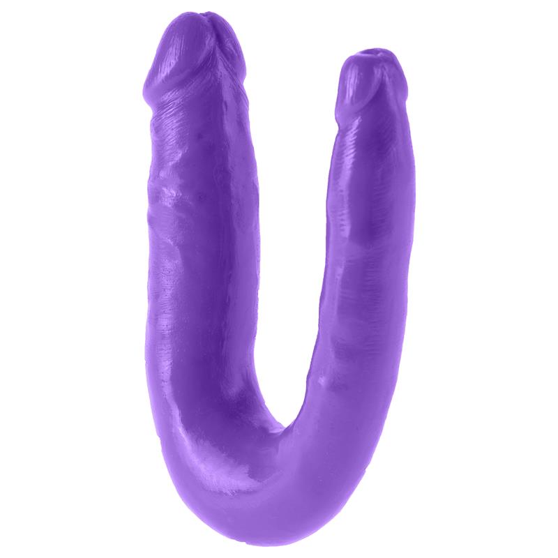 Dildo Doble Double Trouble Púrpura