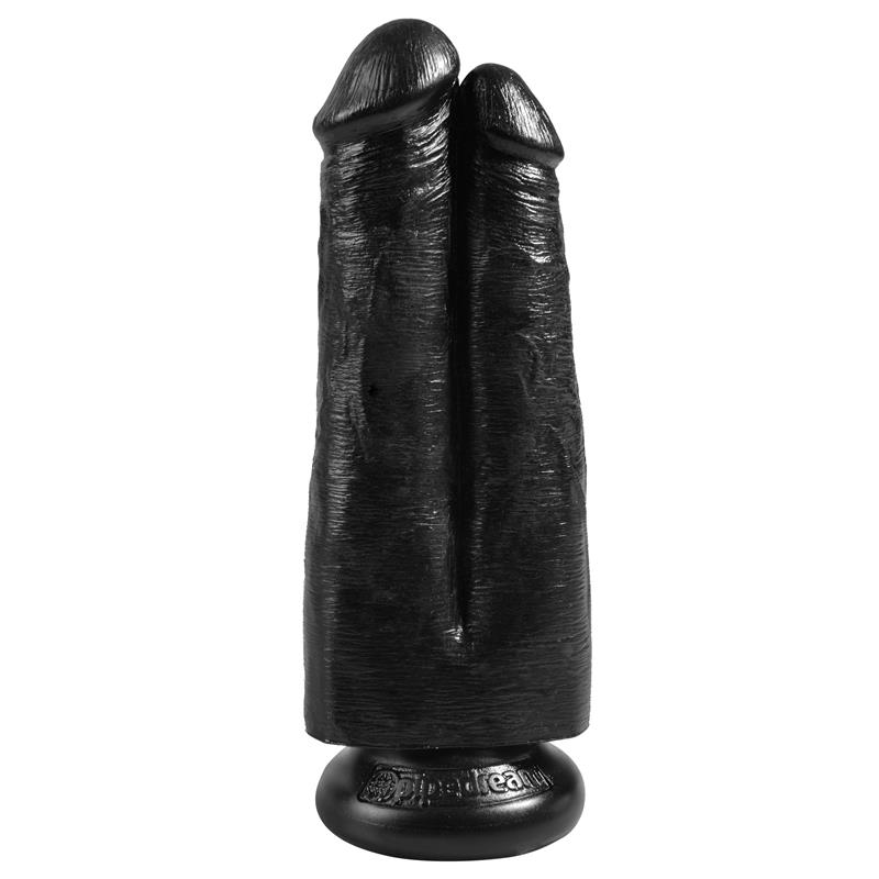 Pene Doble Two Cocks One Hole Negro 7