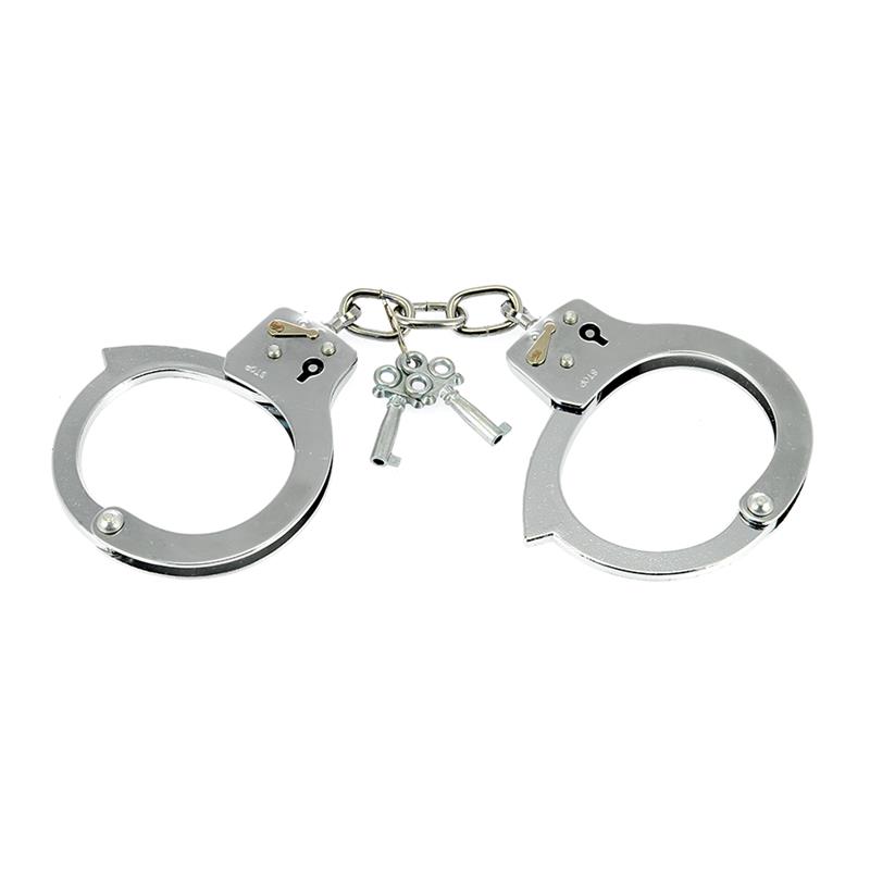 Esposas de Acero Niquelado Ajustables