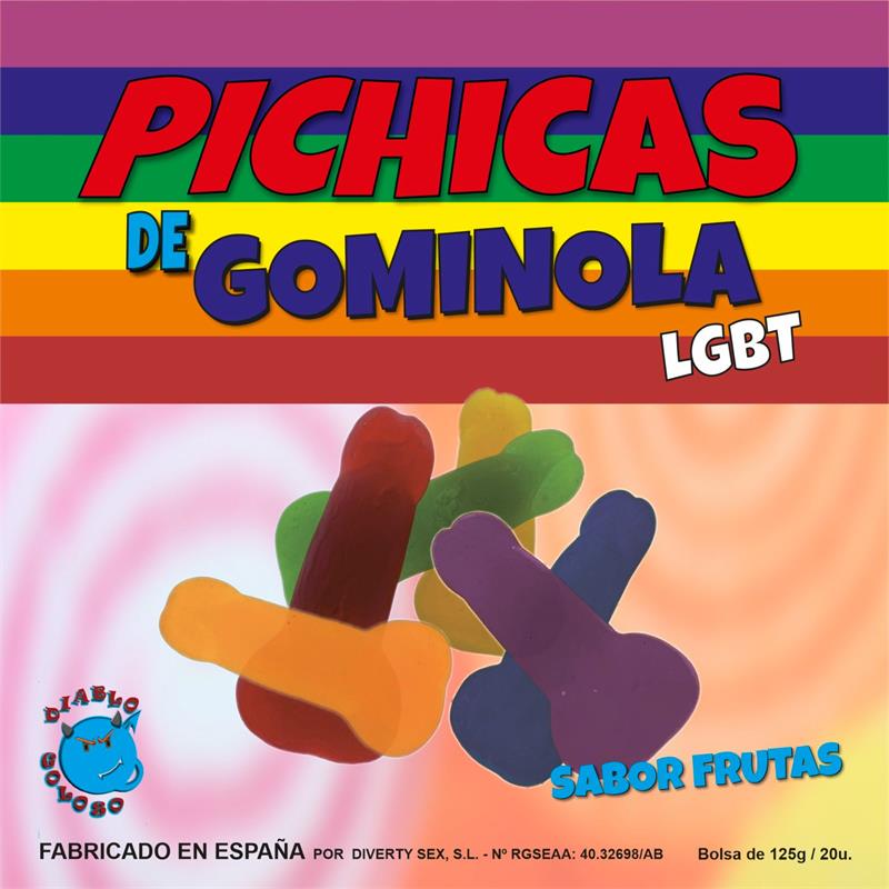 Caja Gominolas Pito Sabor Frutas LGBTQ+