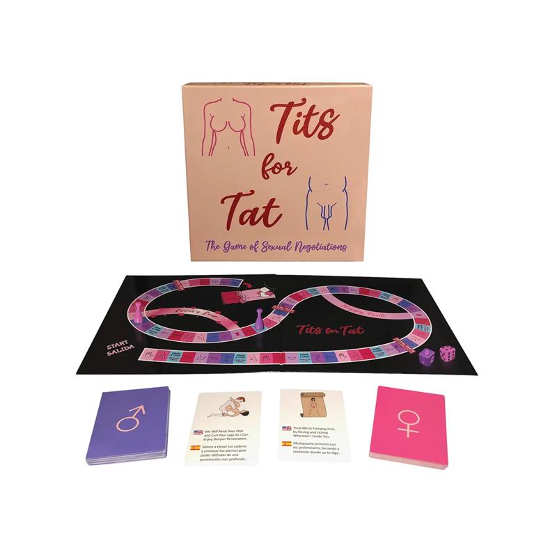 Juego de Mesa Tits For Tat-The Game of Sexual NegotiationS
