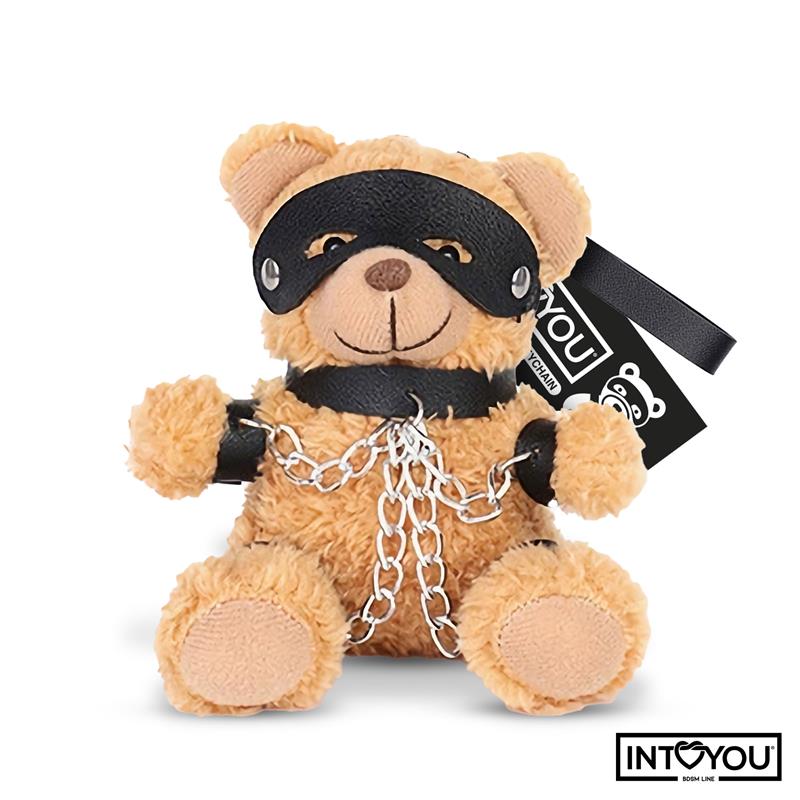 Bubu Llavero de Osito BDSM con Cadenas