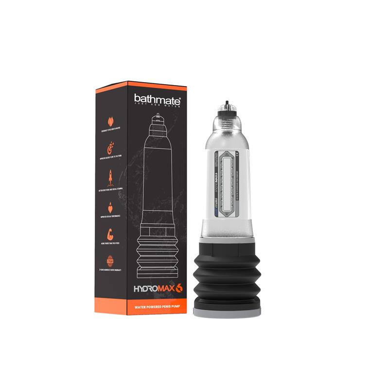 Bomba para el pene Hydromax6 Transparente