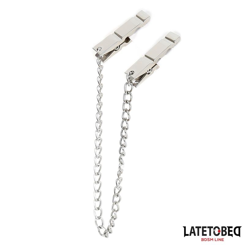 Pinzas Pezones con Cadena 40.5cm Zinc