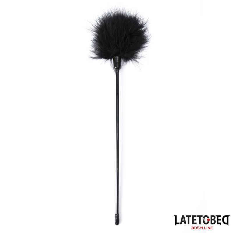 Plumero Clásico Negro 41cm