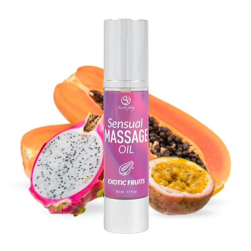 Aceite de Masaje Sensual Frutas Exóticas 50 ml.