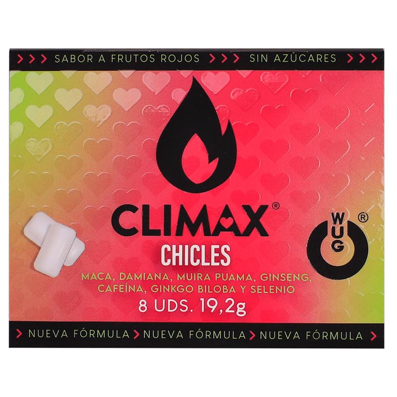 Chicle Climax Gum 8 Uds