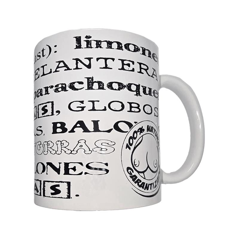 Taza Mug Sinonimos Pechos 370ml