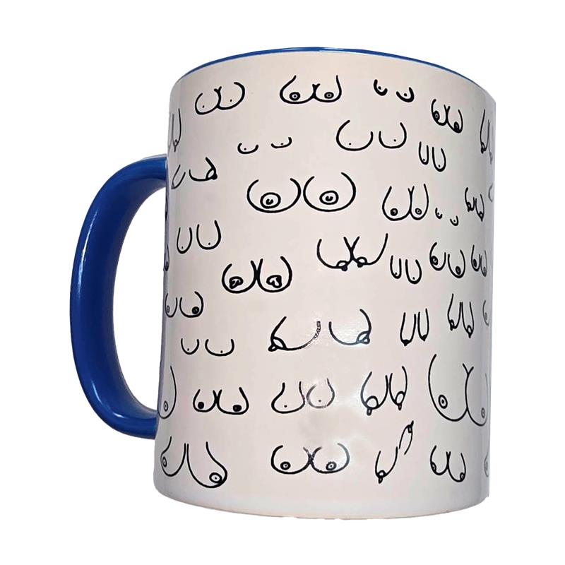 Taza Mug Pechos 370ml