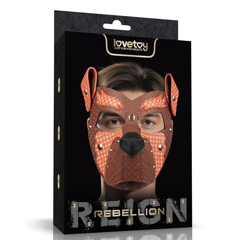 Máscara Cachorro Rebellion Reign Fox