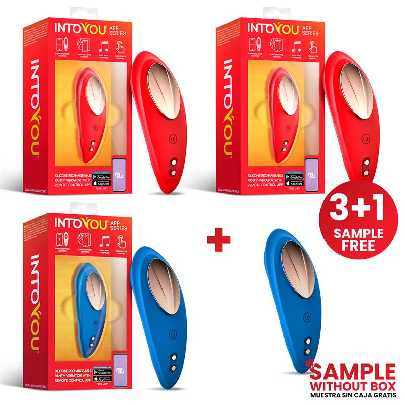 Pack 3 + Muestra Vibrador de Braguitas con APP