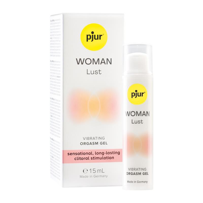 Gel Efecto Vibración Base Agua Woman Lust 15 ml