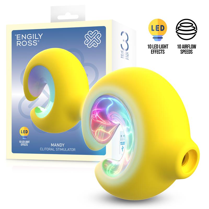 Mandy Succionador de Clítoris con Luz Led
