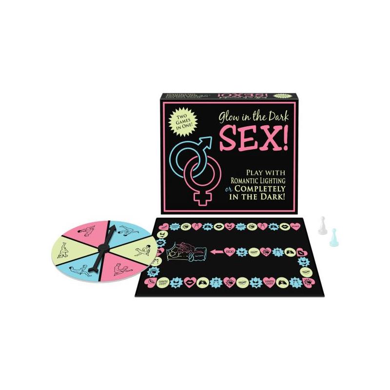 Juego de Parejas Glow in the Dark SEX (EN ES DE FR)
